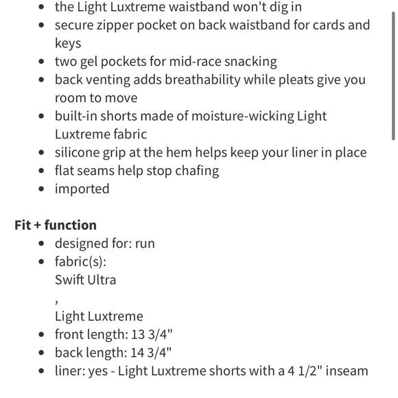 lululemon athletica 8 Tall Women's Bruised Berry Pace Setter Skirt tennis golf - Picture 11 of 16